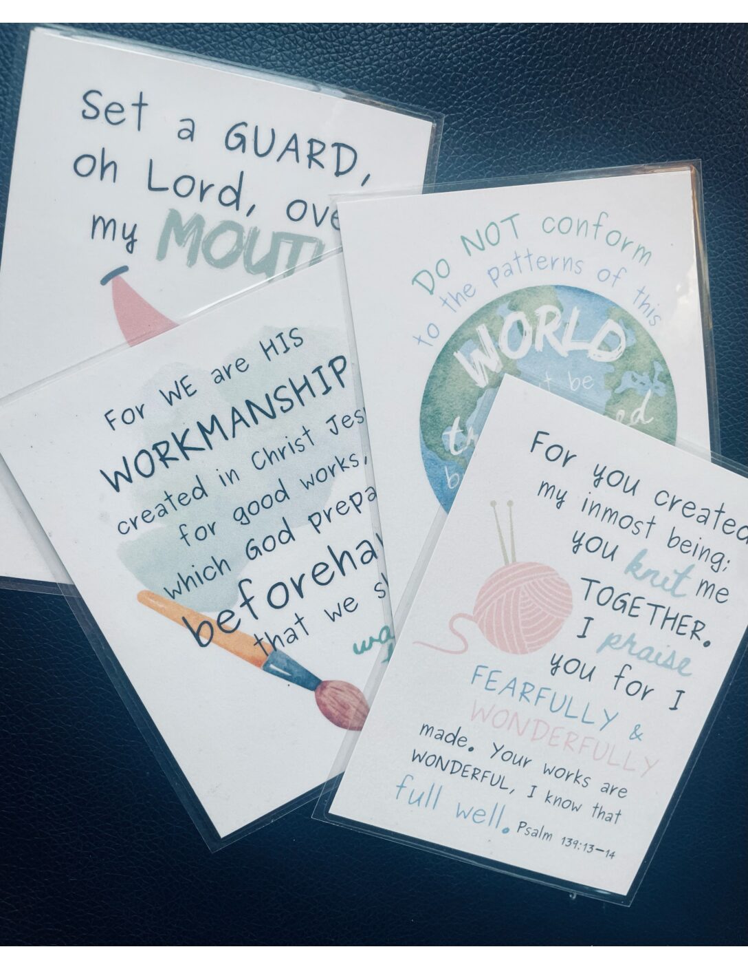 Scripture Memory Cards Printable